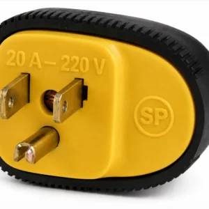 Enchufe 20A 220V Salida Horizontal Star Electric A-083