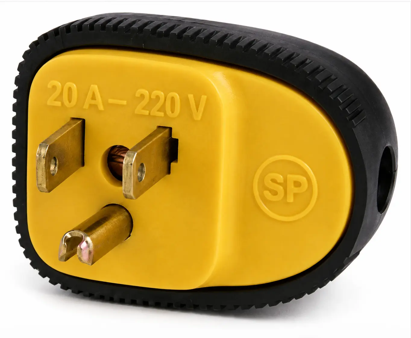 Enchufe 20A 220V Salida Horizontal Star Electric A-083