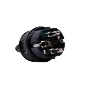 Enchufe Shuco 16A 200-250V IP44 Negro