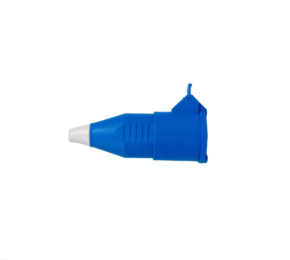 Tomacorriente Shuco 16A 200-250V IP44 Azul
