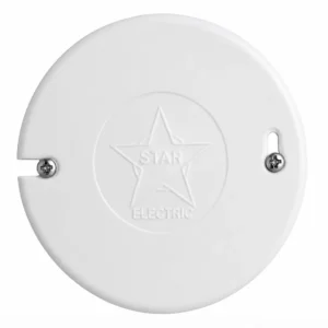 Placa Ciega Octogonal PVC Star Electric A-046