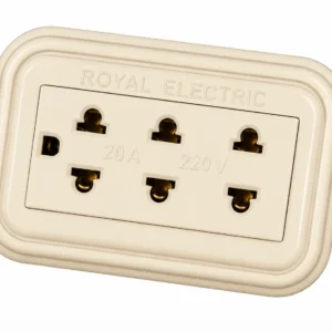 Tomacorriente de Sobreponer 3 Servicios 20A Star Electric A-092