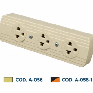 Tomacorriente de Sobreponer 3 Servicios 20A L/T Star Electric A-056
