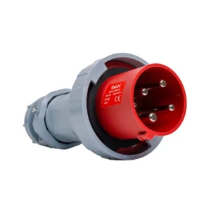 Enchufe Industrial 3P+T 63A 415-500V IP67 Rojo