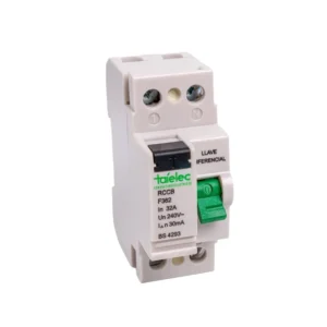 Interruptor Diferencial 2P 32A 200-250V IP20 Gris