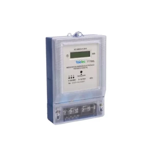 Medidor Digital Trifásico 15A 200-250V 4P IP20 Gris