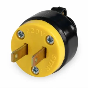 Enchufe 15A 2 Hilos 220V Star Electric A-023