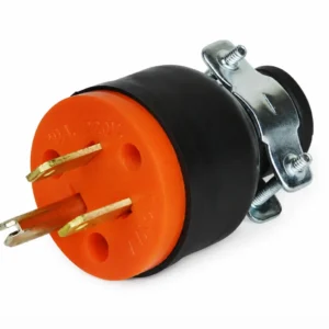 Enchufe 20A 220V con Abrazadera Metálica Star Electric A-097