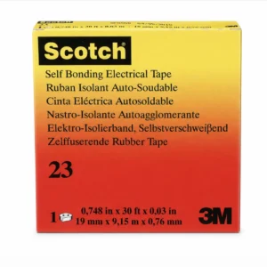 Cinta Aislante de Hule Autofusionable 3M Scotch 23