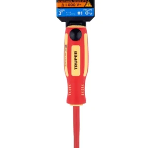 Desarmador Dieléctrico de Cruz 3/16" x 3" Truper DP-3/16X3D