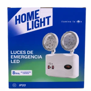 Luz de Emergencia LED Doble 8 Horas IP20 Home Light