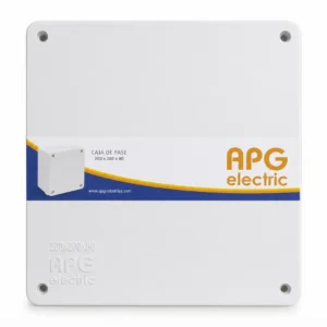 Caja de Paso Eléctrica 20 x 20 x 8 cm APG Electric