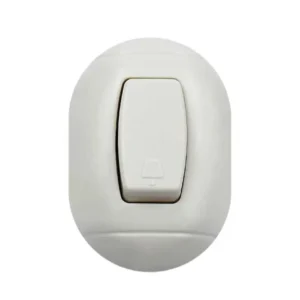 Timbre Pulsador Bticino P59 10A 127-250V Blanco