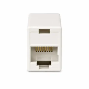 Unión para Cable de Internet Hembra Crema