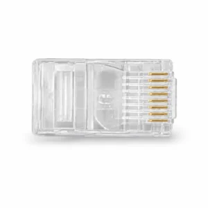 Conector para Internet RJ45 Hembra Transparente