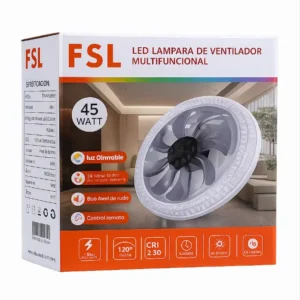 Lámpara LED con Ventilador Multifuncional FSL 45W