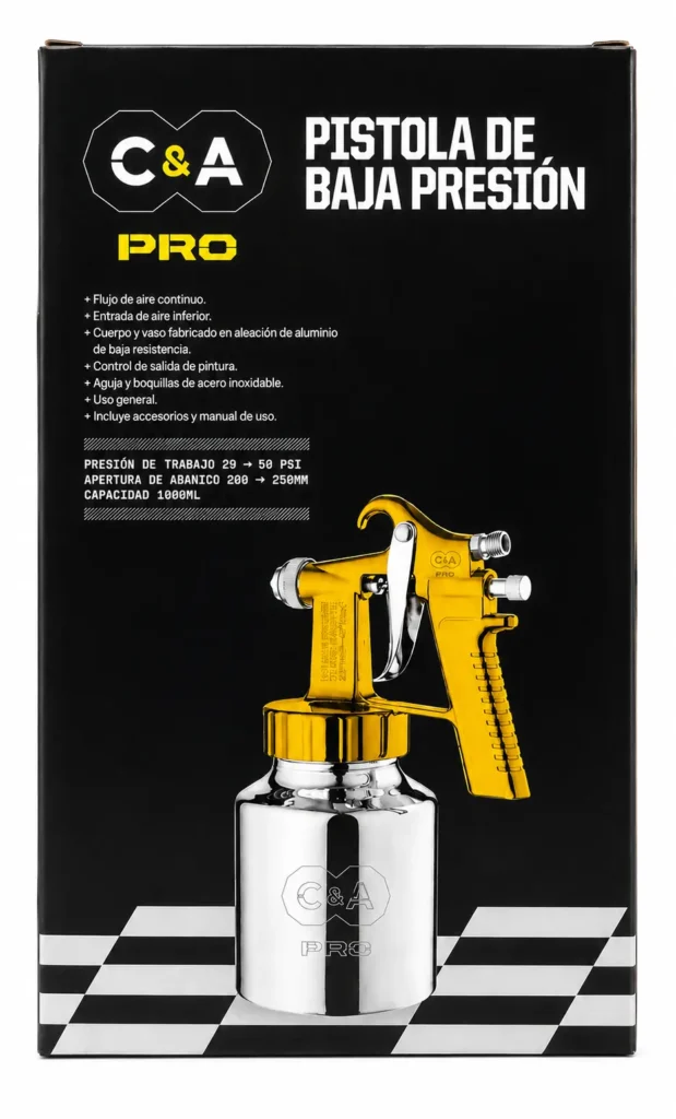 Pistola de Baja Presión C&A Pro