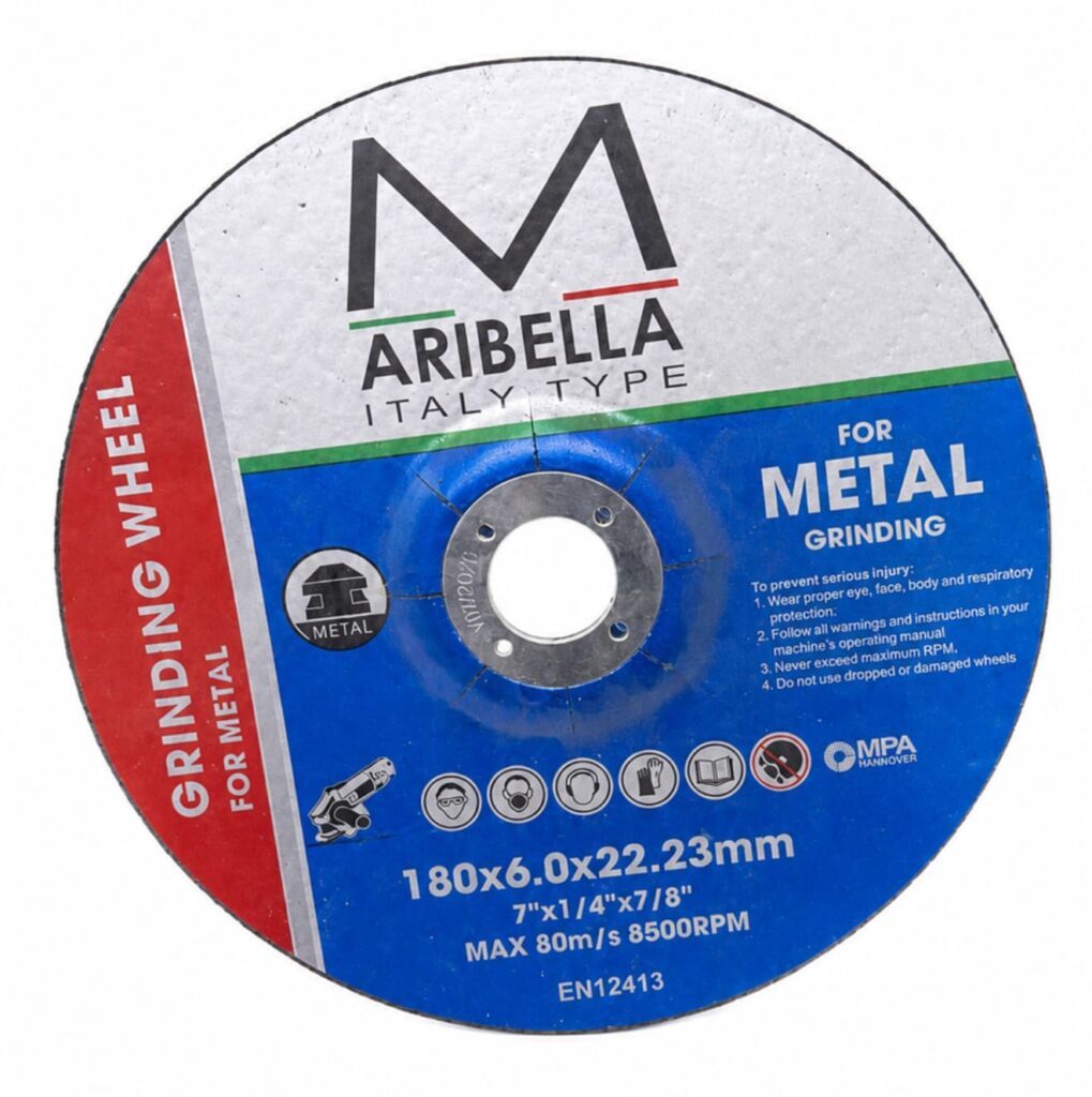 Disco de Desbaste para Metal Aribella 7 x 1/4 x 7/8 Pulgadas