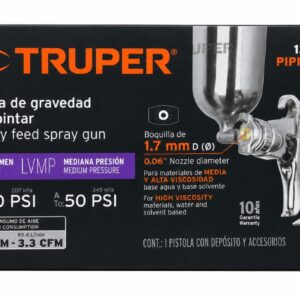 Pistola de Gravedad Truper PIPI-421 Código 13061