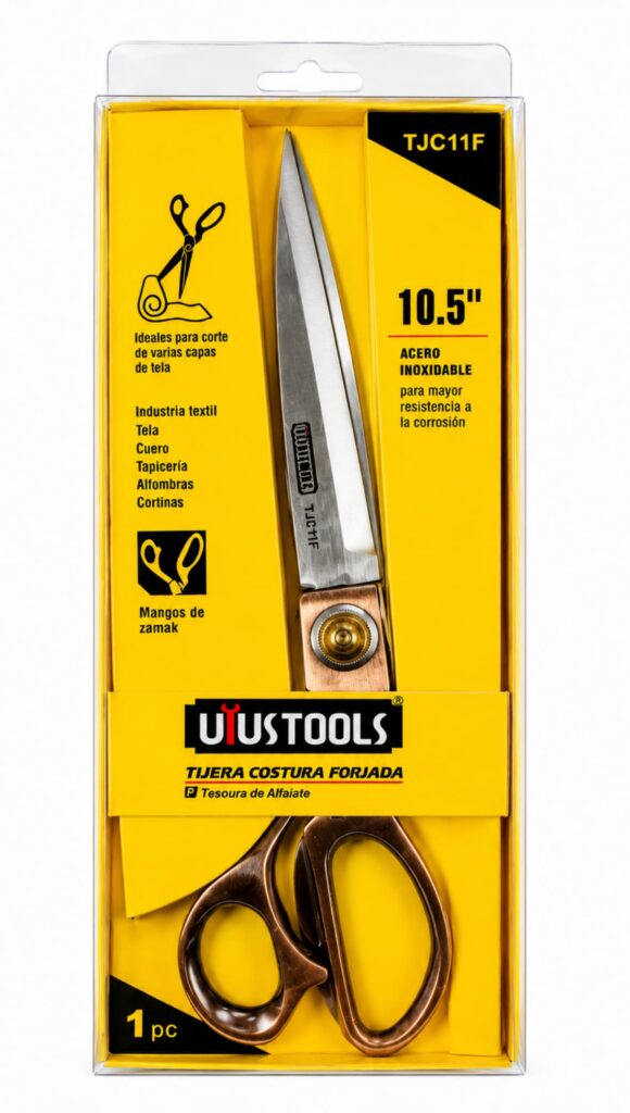 Tijera de Costura Forjada Uyustools TJC11F 10.5 Pulgadas
