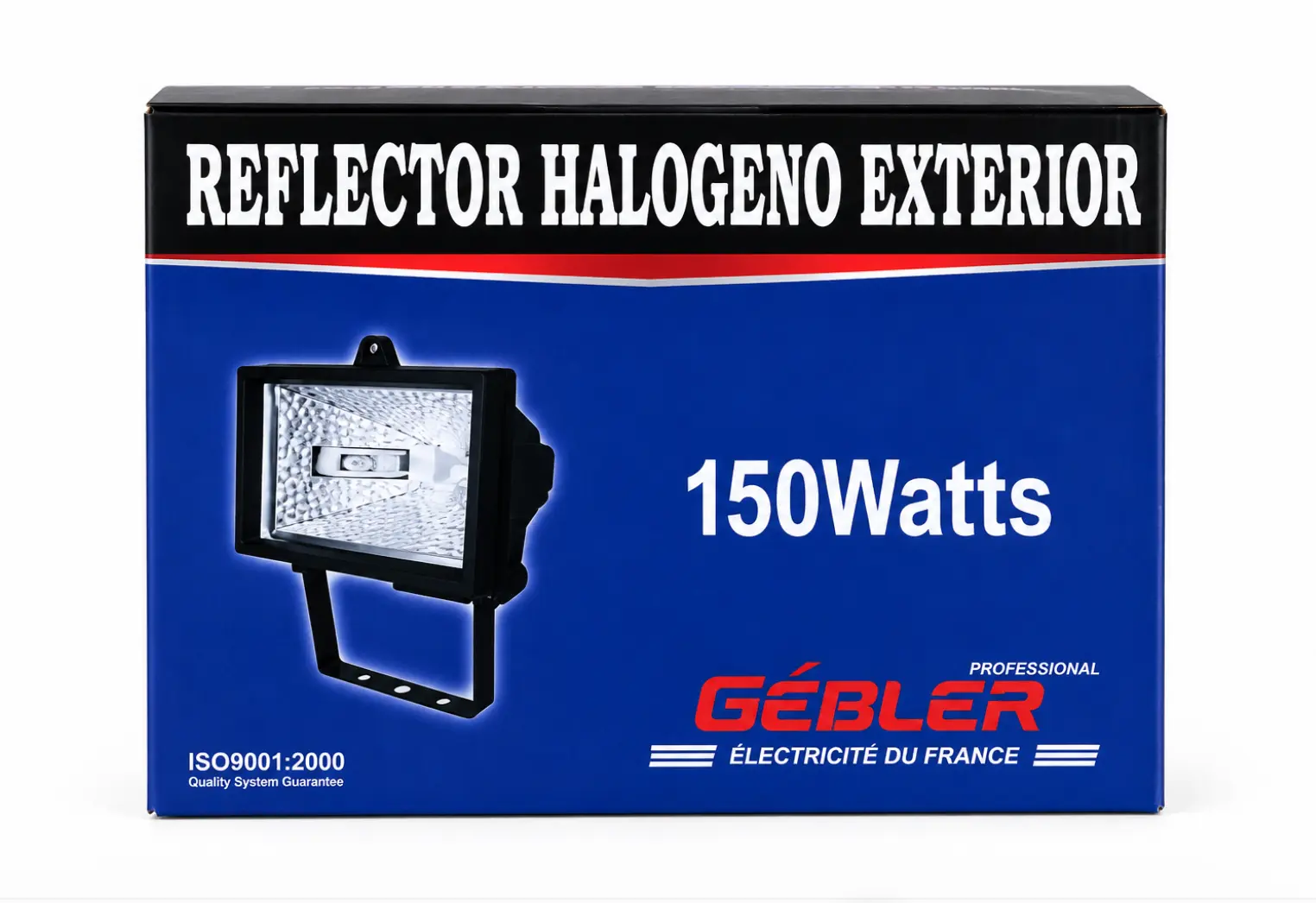 Reflector Halógeno Exterior 150W Gebler - Imagen 2