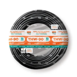Cable TW-80 12 AWG 450/750V x 100m Indeco