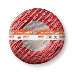 Cable THW-90 Plus 6 AWG 450/750V Indeco