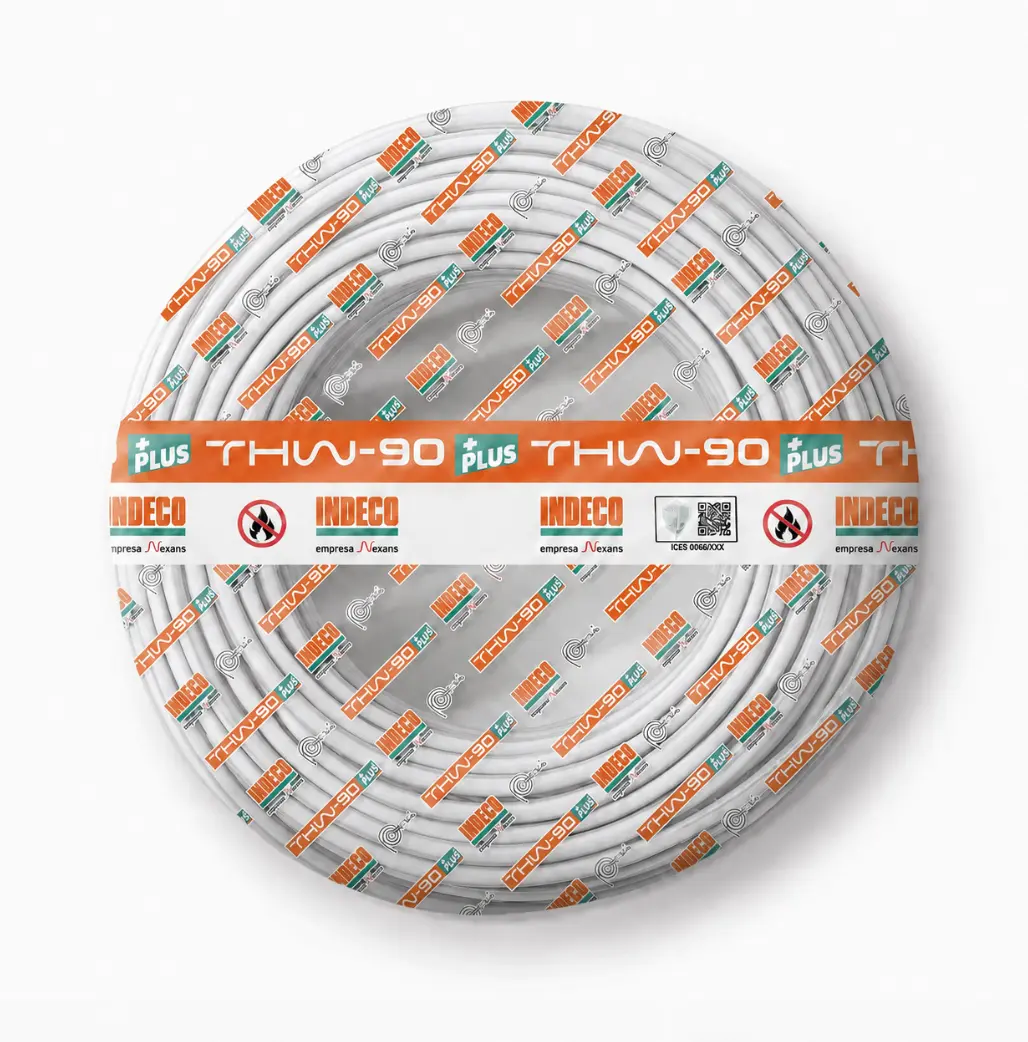 Cable THW-90 Plus 6 AWG 450/750V Indeco - Imagen 3
