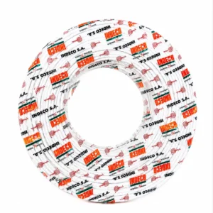 Cable Mellizo 2x18 AWG 600V Blanco Indeco