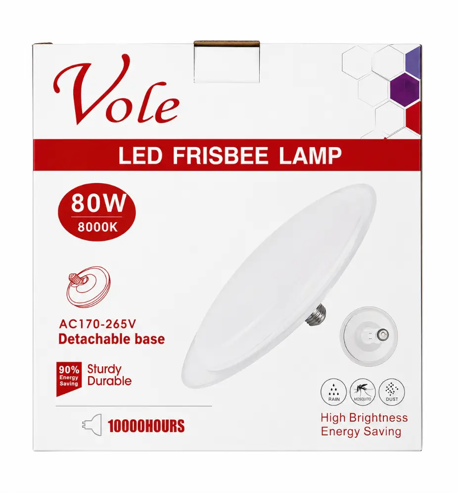 Foco LED UFO 80W 8000K Vole - Imagen 2