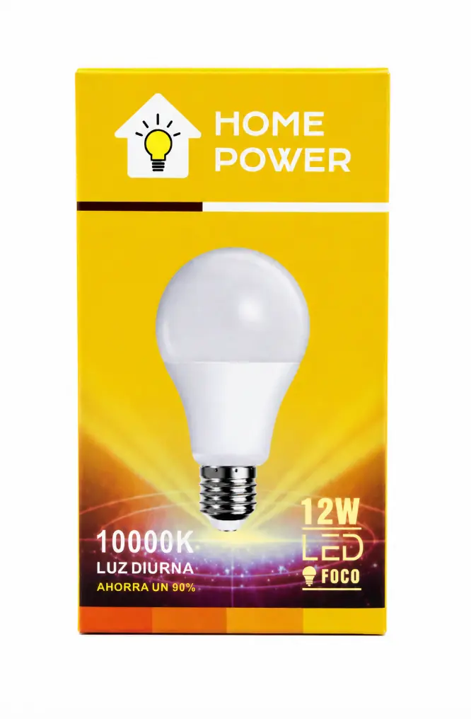Foco LED 12W 10000K Luz Diurna Home Power - Imagen 2