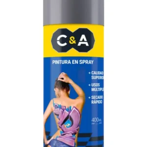 Pintura Spray Anticorrosivo Gris #08 400 ml C&A