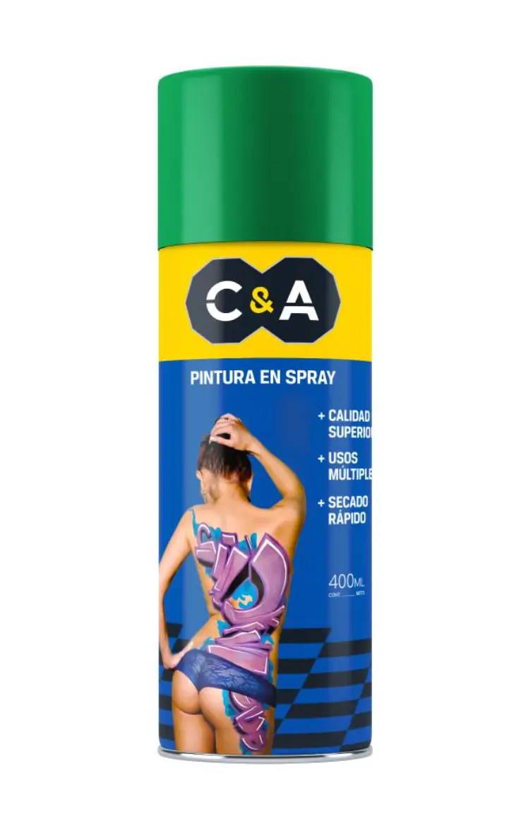 Pintura Spray Verde Irlandés #45 400 ml C&A