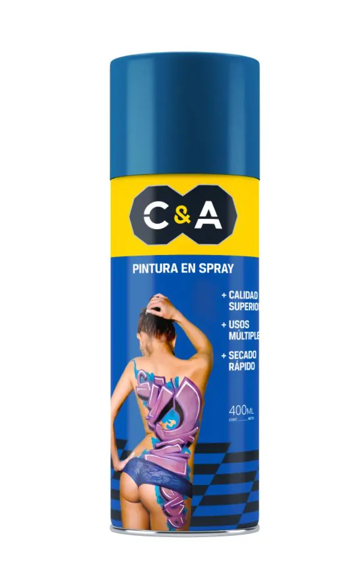 Pintura Spray Medium Blue #21 400 ml C&A