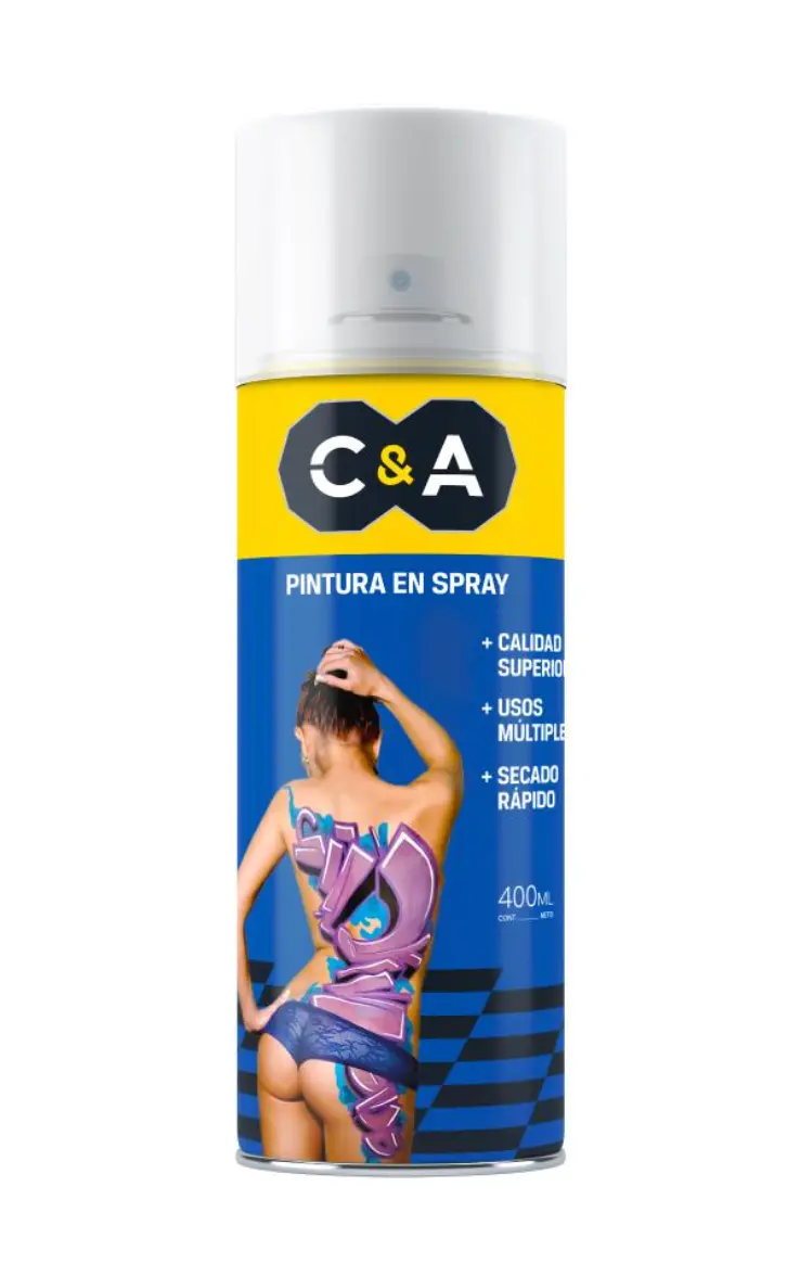 Pintura Spray Laca Transparente #31 400 ml C&A