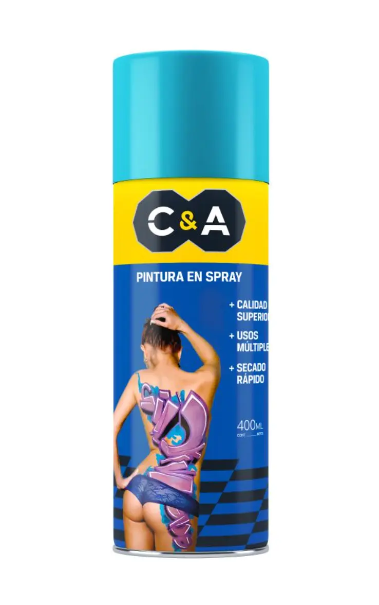 Pintura Spray Celeste Cielo #32C 400 ml C&A