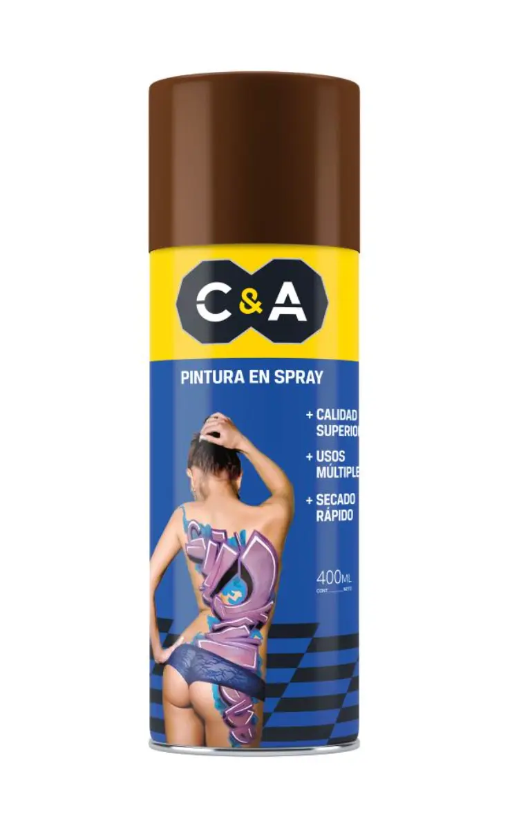Pintura Spray Marrón #67 400 ml C&A