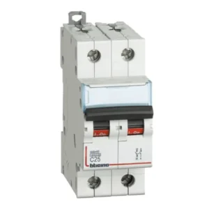 Interruptor Termomagnético Monofásico C25 2P 25A Bticino FN820YC25