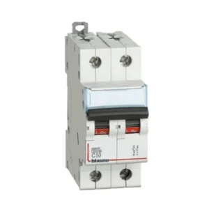 Interruptor Termomagnético Monofásico C50 2P 50A Bticino FN820YC50