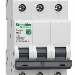 Interruptor Termomagnético Trifásico C63 3P 63A Schneider Electric Easy9 EZ9F56363