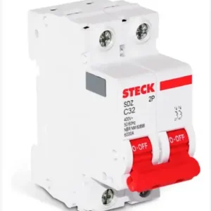Interruptor Termomagnético Monofásico C32 2P 32A Steck SDZ