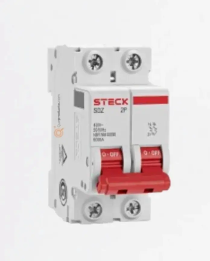 Interruptor Termomagnético Monofásico C40 2P 40A Steck SDZ
