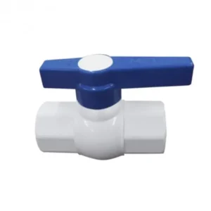 Válvula Esférica PVC 1/2 pulgada con Rosca NPT Metusa MASC123