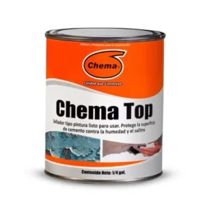 Chema Top Antisalitre Tipo Pintura 1/4 galón