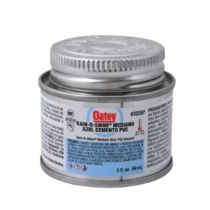 Cemento para PVC Azul Alta Humedad 2 oz 59 ml Oatey