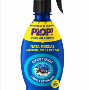 Insecticida Mata Moscas Zancudos y Más Plop 500 ml
