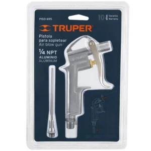 Pistola de Aluminio para Sopletear con Boquilla de 4 pulgadas Truper PISO-695