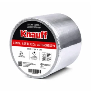 Cinta Asfáltica Autoadhesiva 10 cm x 10 m x 1 mm Knauff