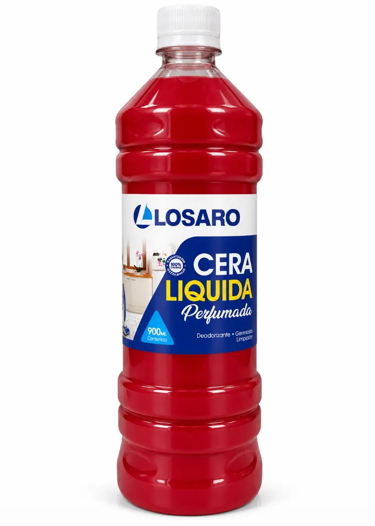 Cera Líquida Perfumada Roja 900 ml Losaro