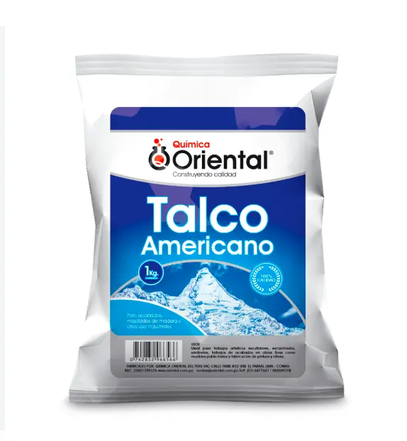 Talco Americano 1 kg Química Oriental